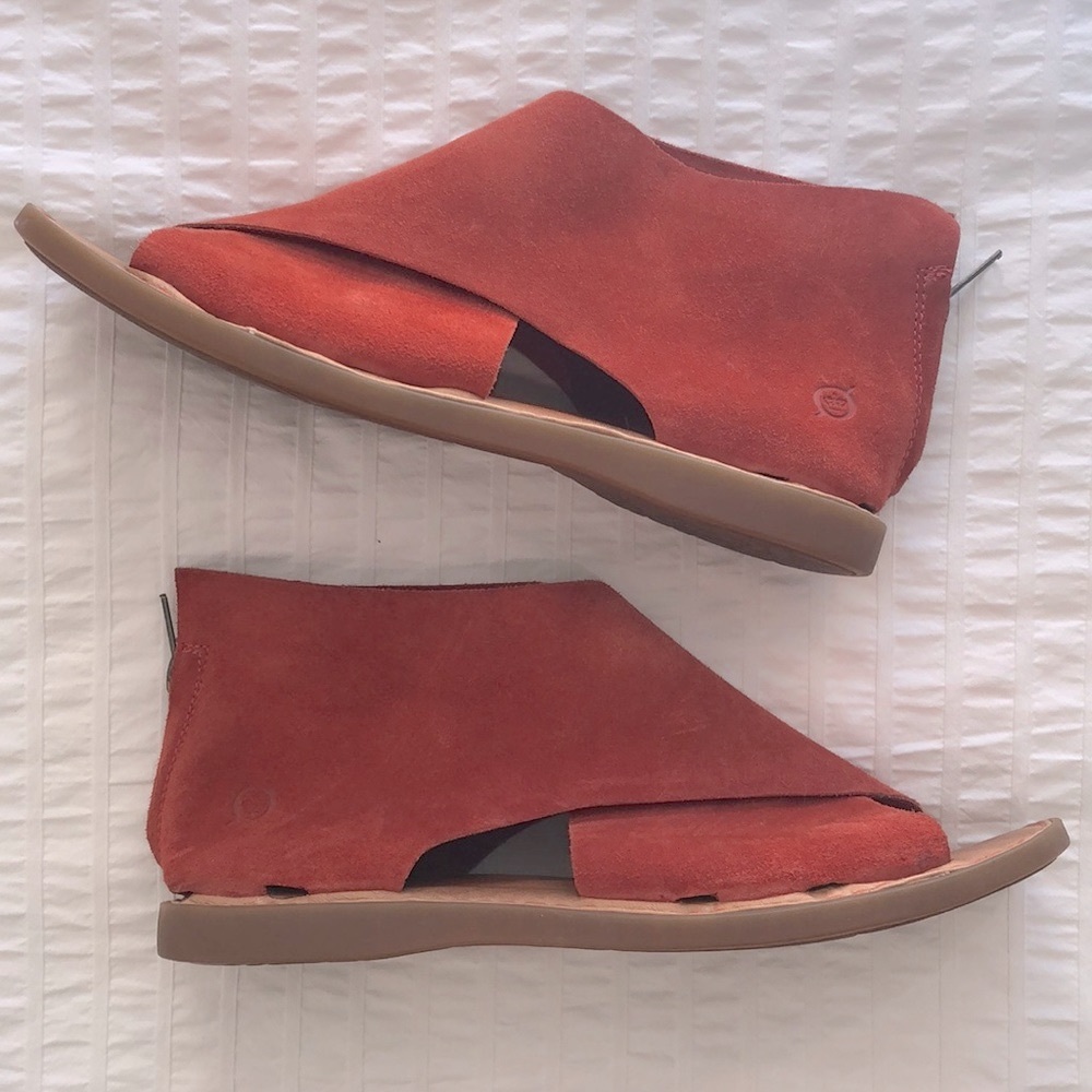 Born suede gladiator sandals